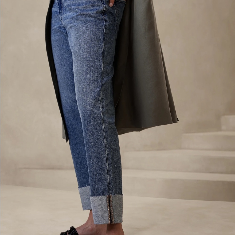 Banana Republic cuff jeans